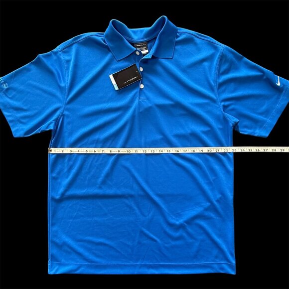 NWT Nike Golf Dri-FIT Polo Shirt Size Large – Blue – Style 363807-423 - Picture 3 of 8